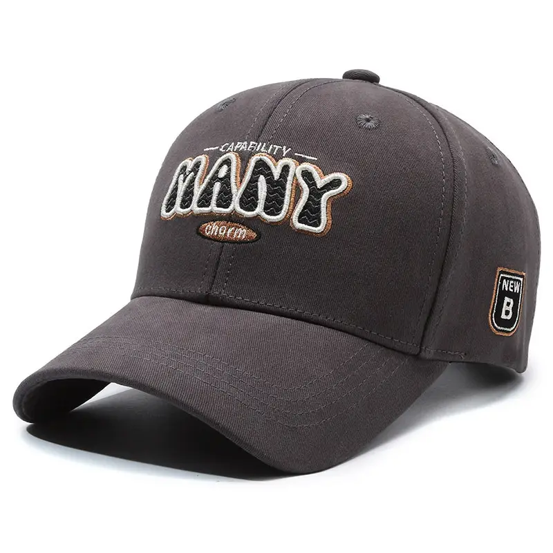 Maroon Embroidered Baseball Cap for Men Women - Image 2