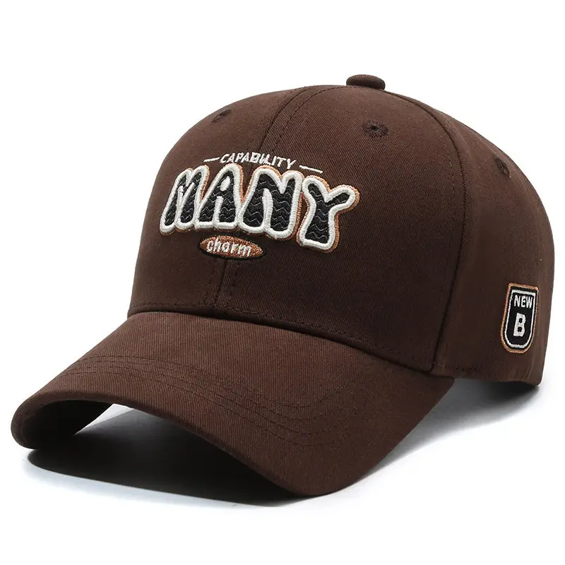 Maroon Embroidered Baseball Cap for Men Women - Image 8