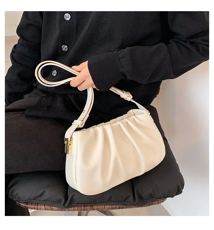 Women's Beige Shoulder Bag with Strap & Crossbody — feature 15