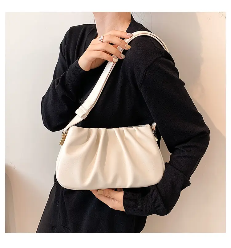Women's Beige Shoulder Bag with Strap & Crossbody — feature 16