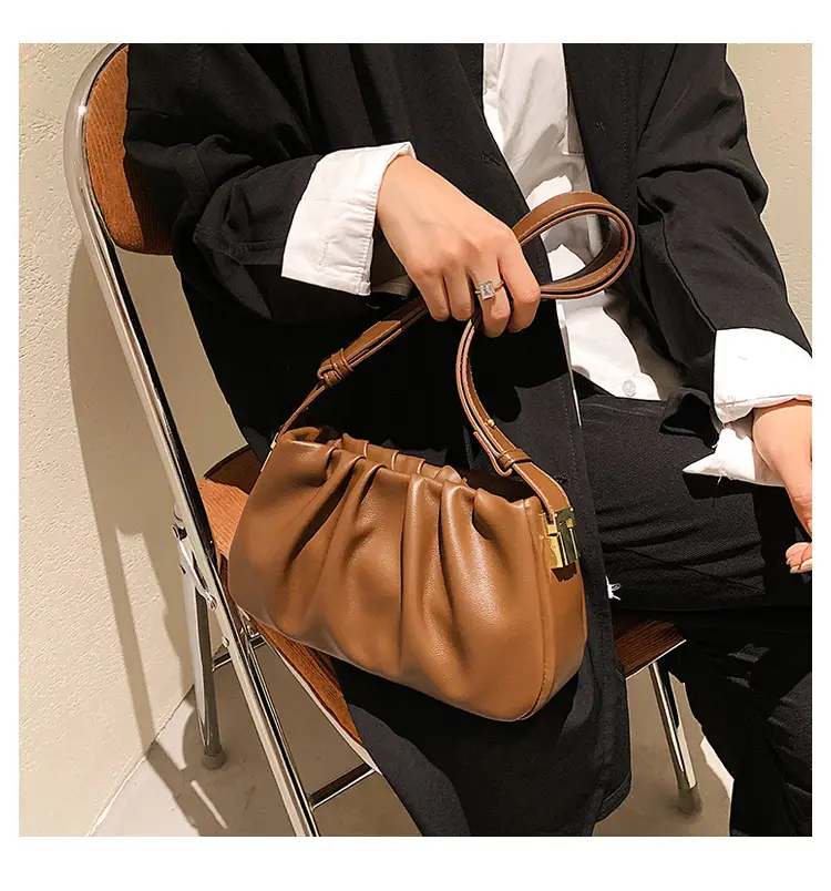 Women's Beige Shoulder Bag with Strap & Crossbody — feature 22