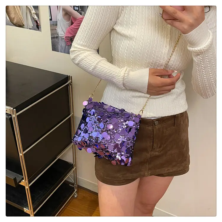 Purple Sequin Crossbody Bag for Women 2025 — feature 13