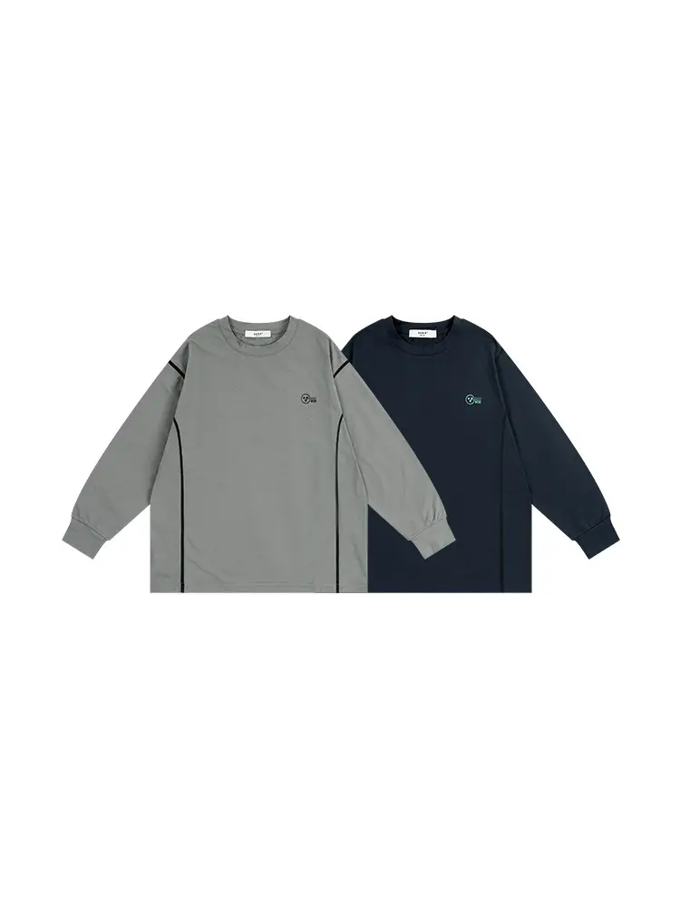 Girls Long Sleeve Grey Sweatshirt Kids Sports Wear - Image 7