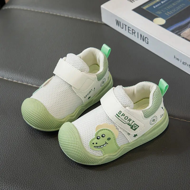 Pink Non-Slip Baby Toddler Flats Shoes