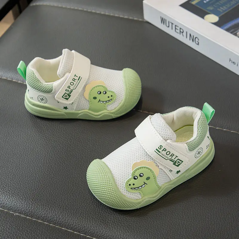 Pink Non-Slip Baby Toddler Flats Shoes