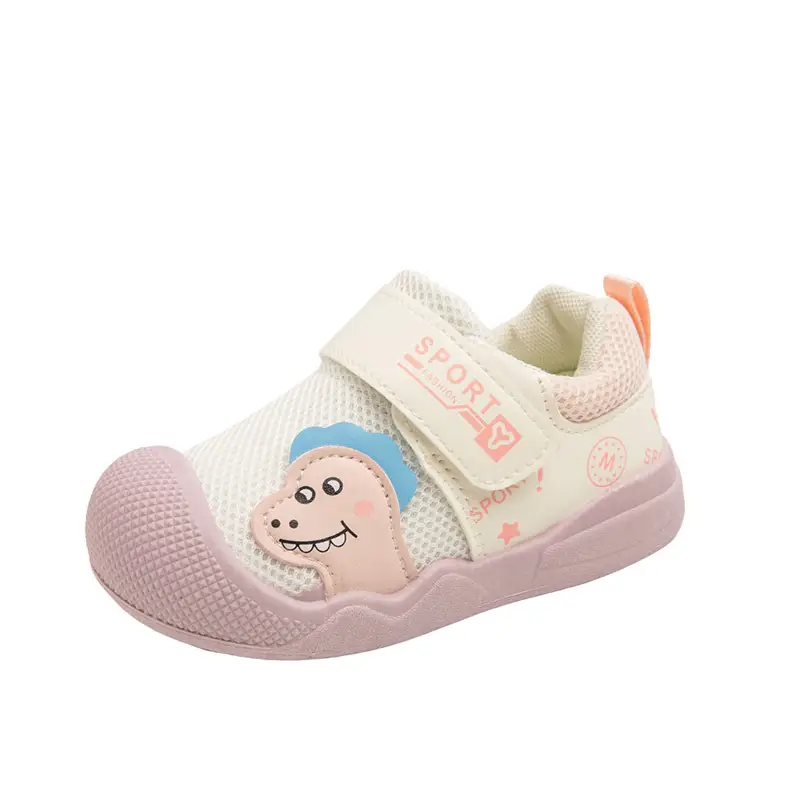 Pink Non-Slip Baby Toddler Flats Shoes
