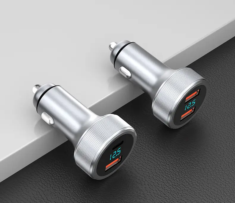 Digital Car Charger with USB & LED Display — feature 10