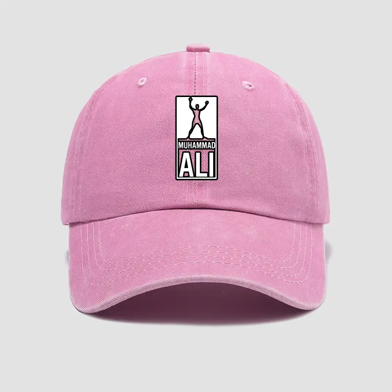 Pink Muhammad Ali Boxing Cap for Men Women - Image 9