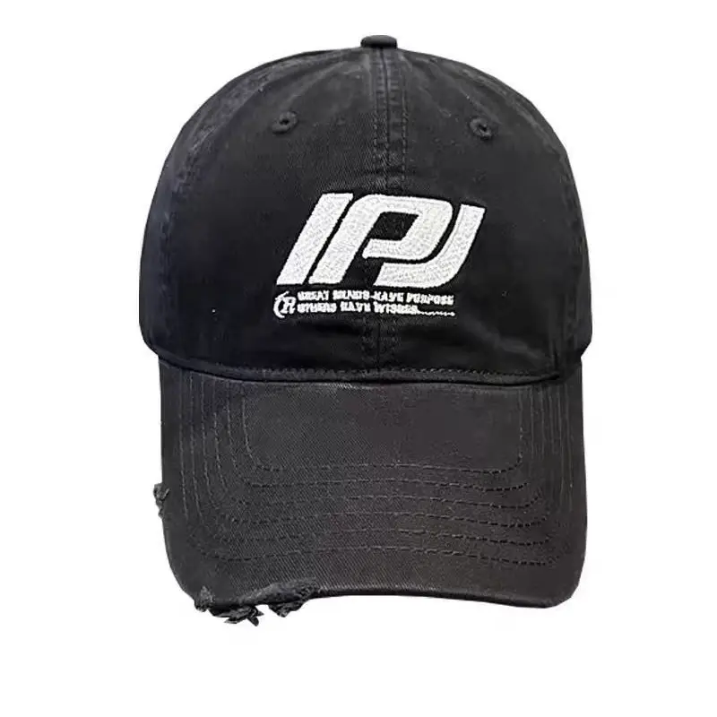 Korean P Letter Cap with Sunshade for Men Women - Image 14