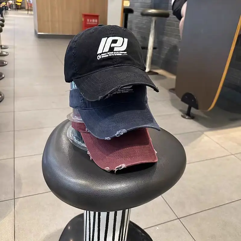 Korean P Letter Cap with Sunshade for Men Women — feature 4