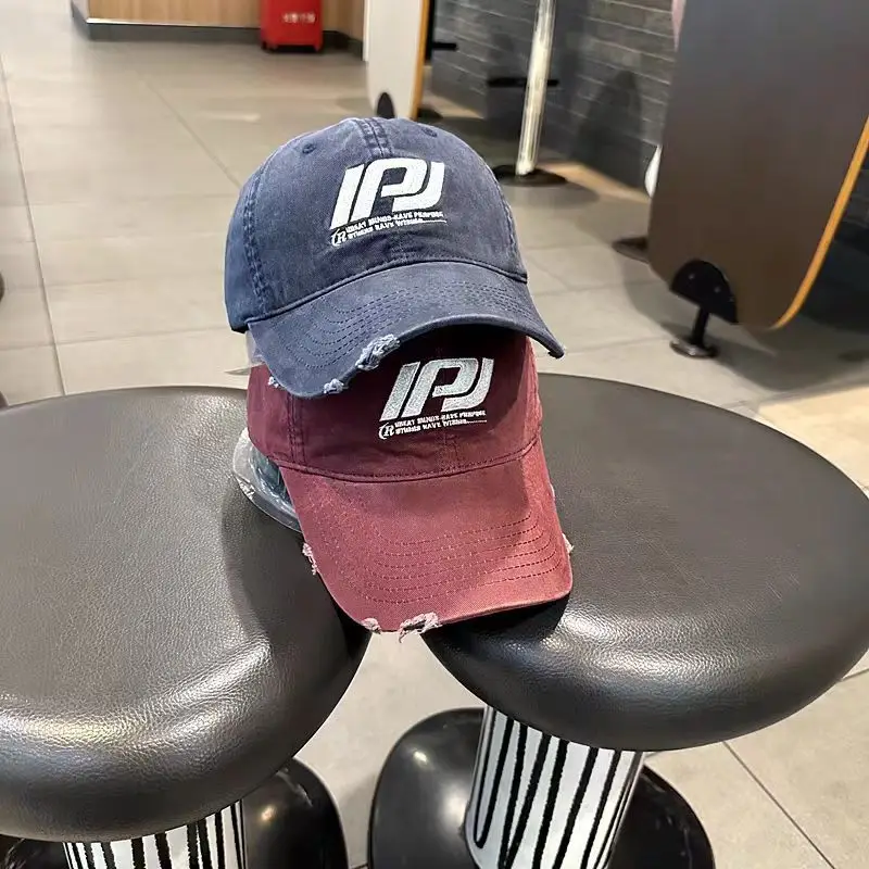 Korean P Letter Cap with Sunshade for Men Women — feature 5