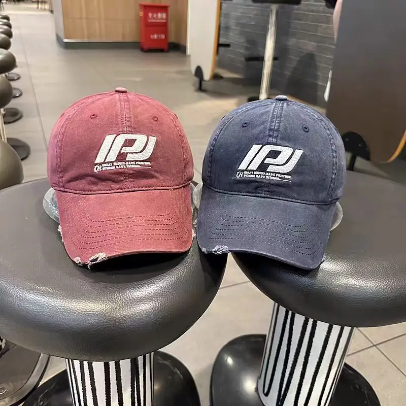 Korean P Letter Cap with Sunshade for Men Women — feature 7