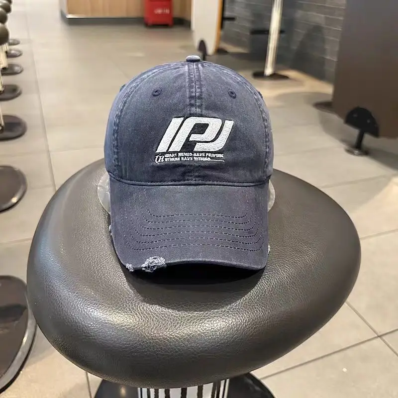 Korean P Letter Cap with Sunshade for Men Women - Image 3