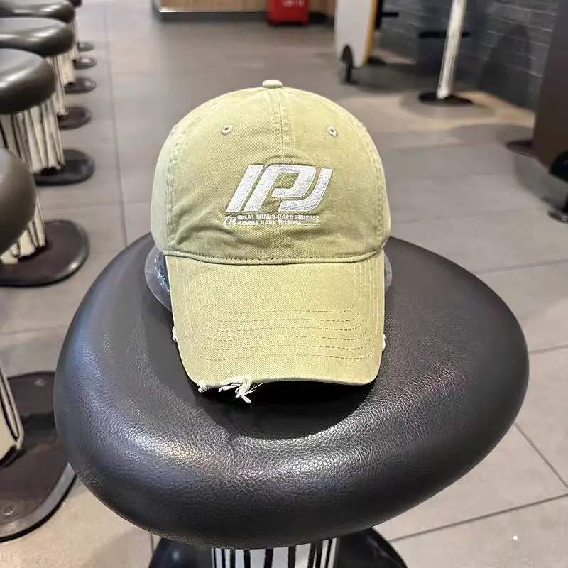 Korean P Letter Cap with Sunshade for Men Women - Image 4