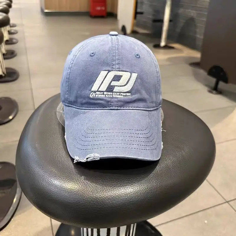 Korean P Letter Cap with Sunshade for Men Women - Image 5