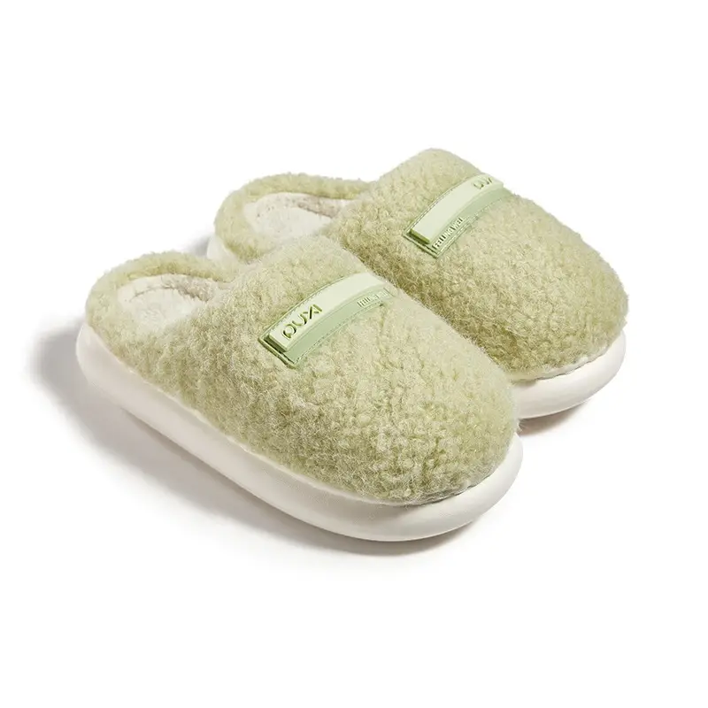 Winter Plush Thick Slippers Non-Slip Couple Wholesale