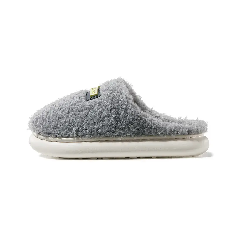 Winter Plush Thick Slippers Non-Slip Couple Wholesale
