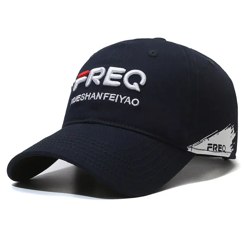 Navy Freq Baseball Cap for Men Women — feature 4