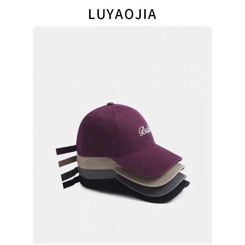 Vintage Embroidered Baseball Cap for Women Blue - Image 9