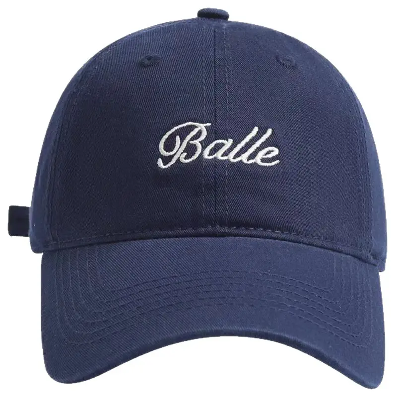 Vintage Embroidered Baseball Cap for Women Blue - Image 13