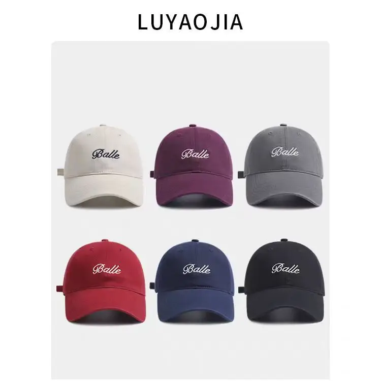 Vintage Embroidered Baseball Cap for Women Blue — feature 2
