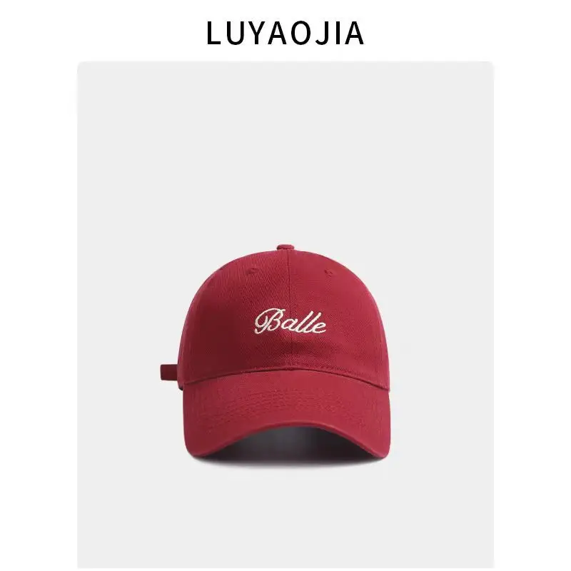 Vintage Embroidered Baseball Cap for Women Blue — feature 5