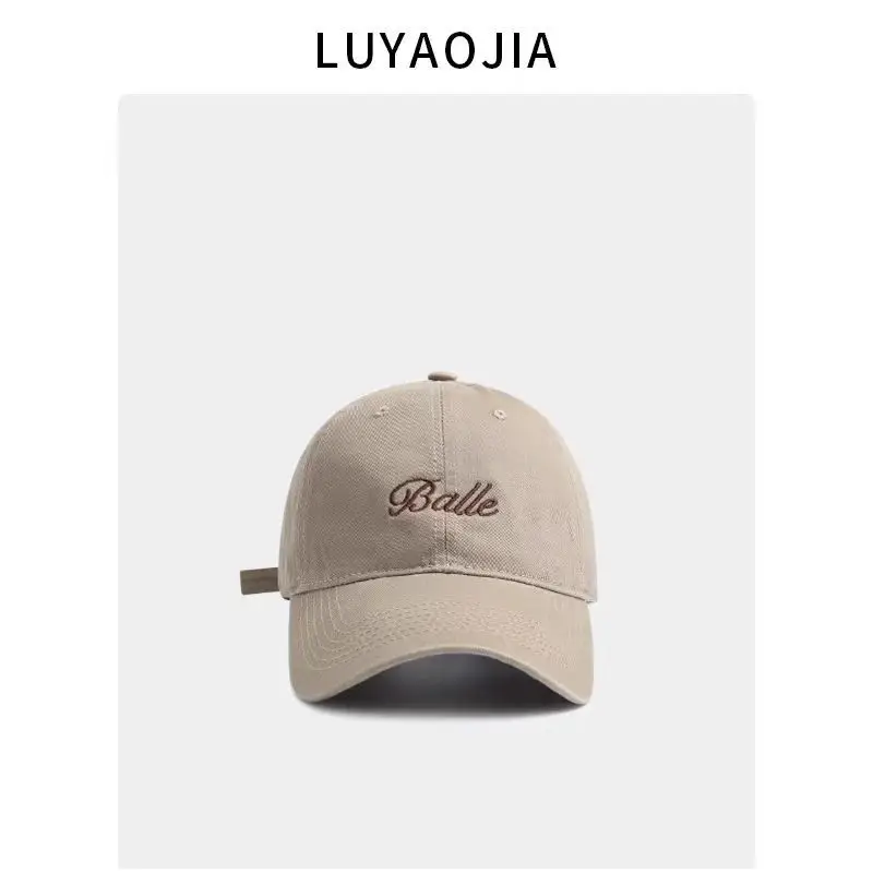 Vintage Embroidered Baseball Cap for Women Blue - Image 2