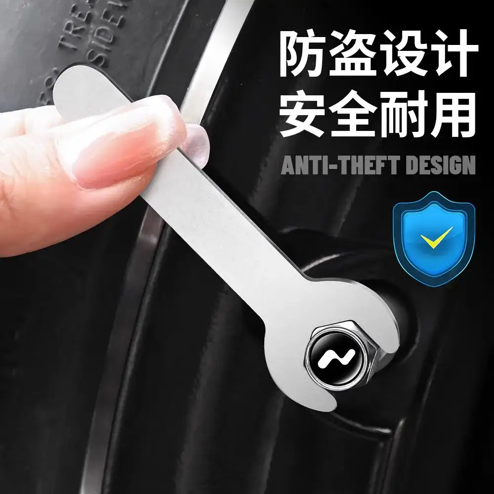 Anti-Theft Metal Tire Valve Caps for Car Use - Image 142