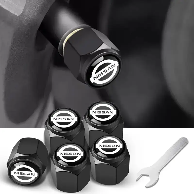 Anti-Theft Metal Tire Valve Caps for Car Use - Image 104