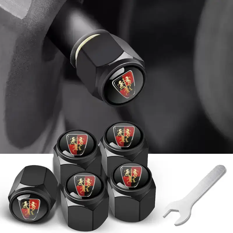 Anti-Theft Metal Tire Valve Caps for Car Use - Image 106