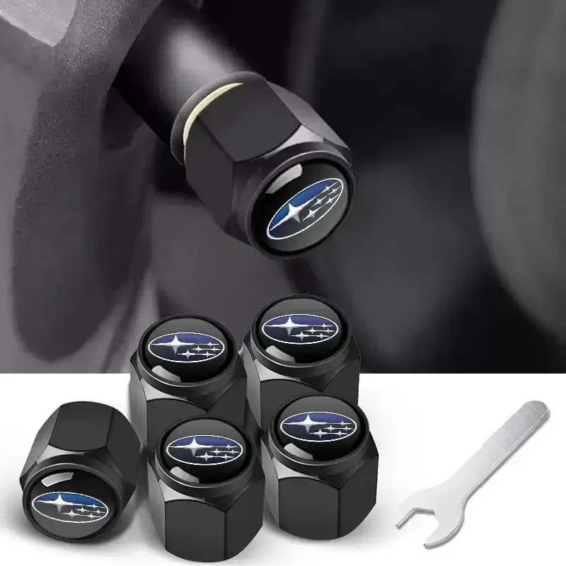 Anti-Theft Metal Tire Valve Caps for Car Use - Image 110