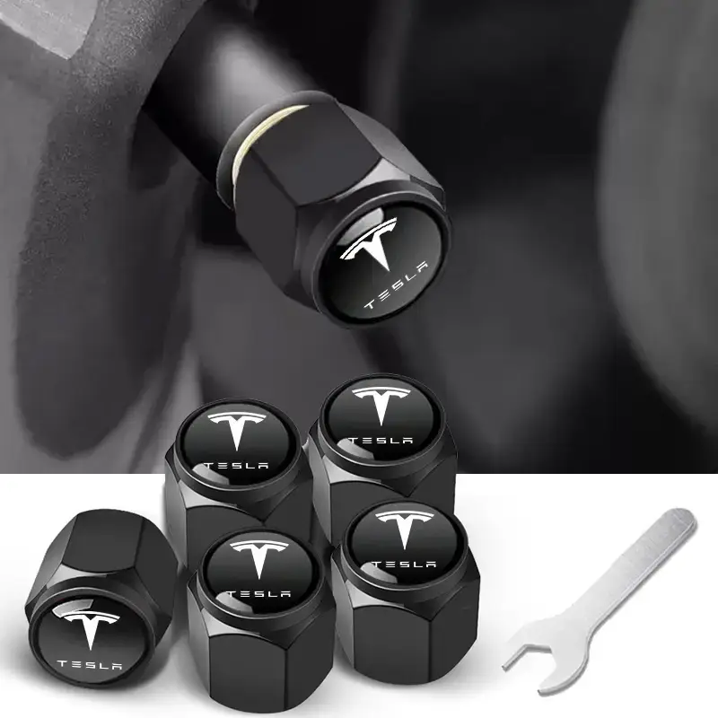 Anti-Theft Metal Tire Valve Caps for Car Use - Image 118