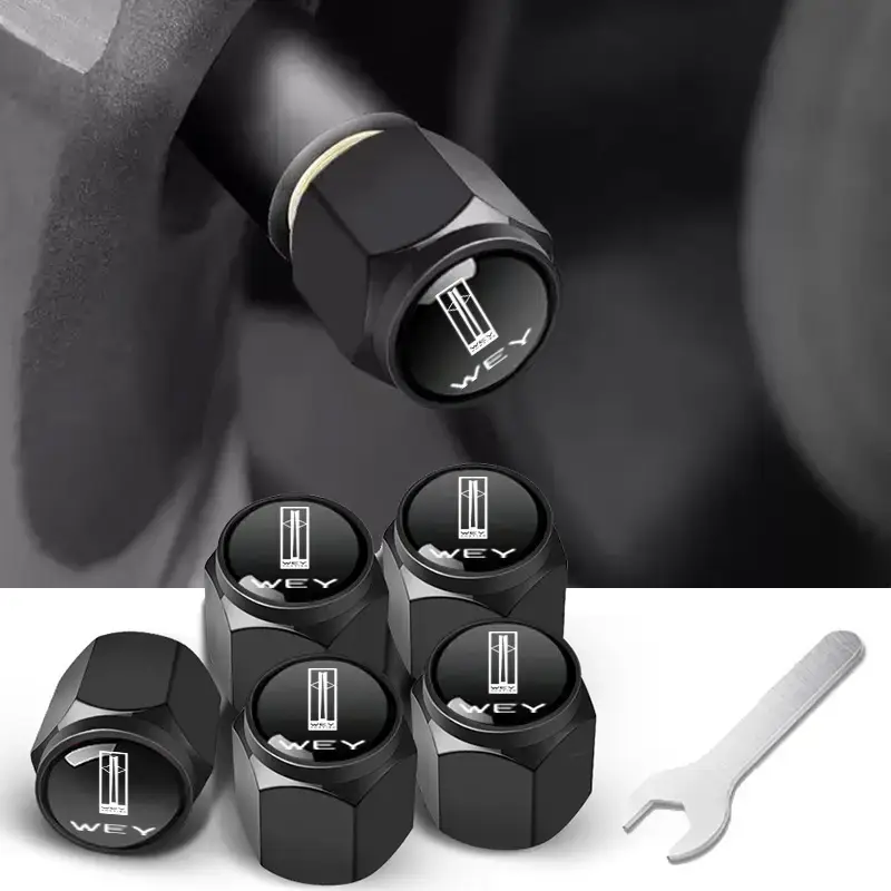 Anti-Theft Metal Tire Valve Caps for Car Use - Image 122