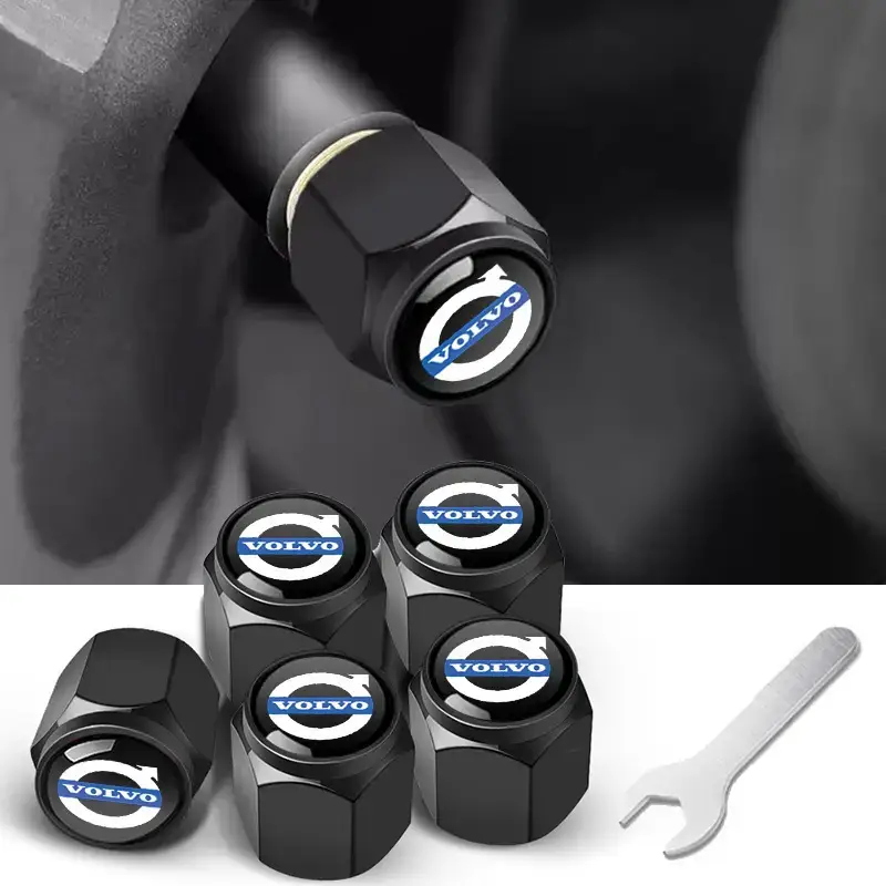 Anti-Theft Metal Tire Valve Caps for Car Use - Image 124