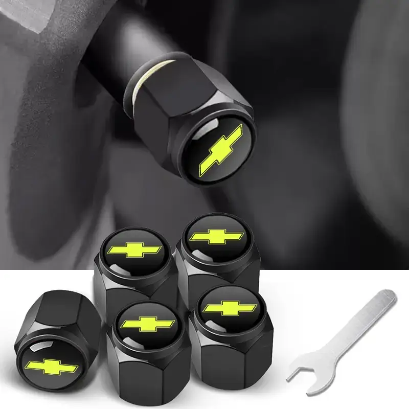 Anti-Theft Metal Tire Valve Caps for Car Use - Image 132