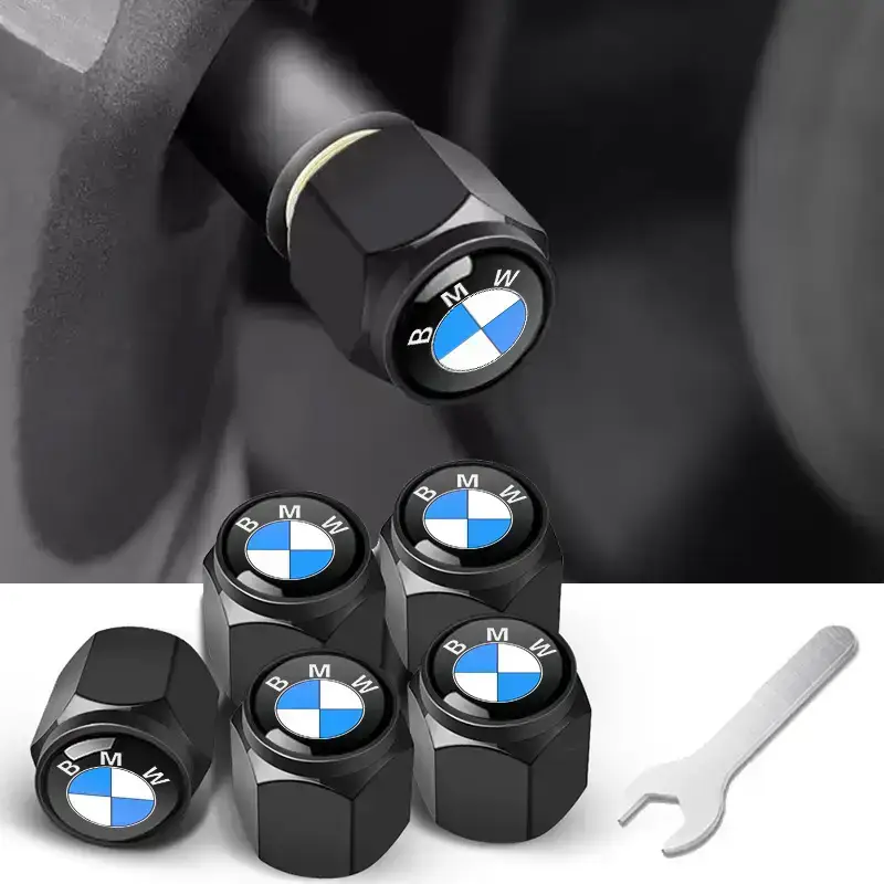 Anti-Theft Metal Tire Valve Caps for Car Use - Image 12