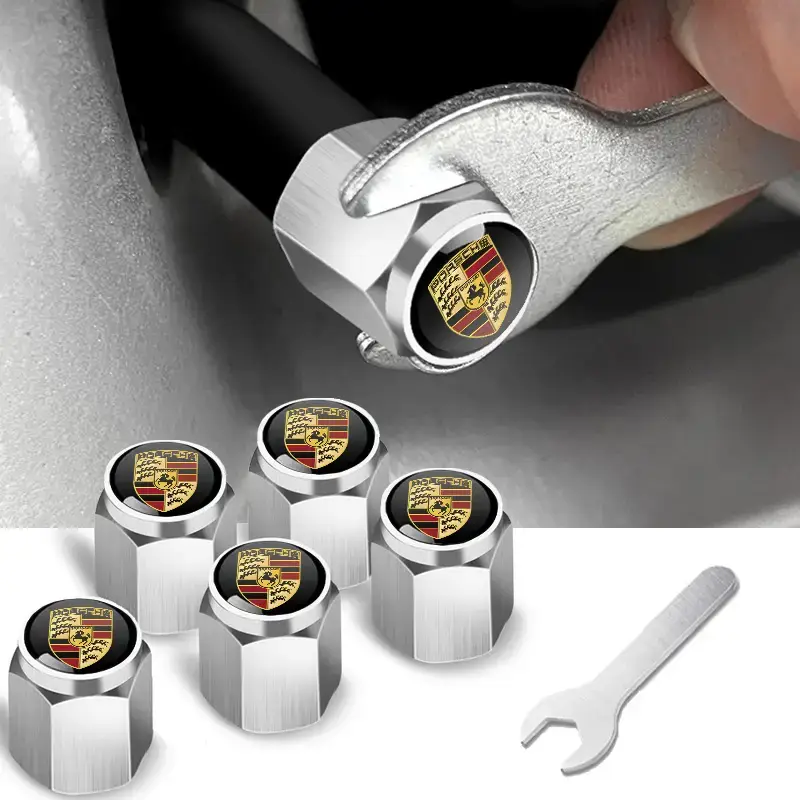 Anti-Theft Metal Tire Valve Caps for Car Use - Image 13