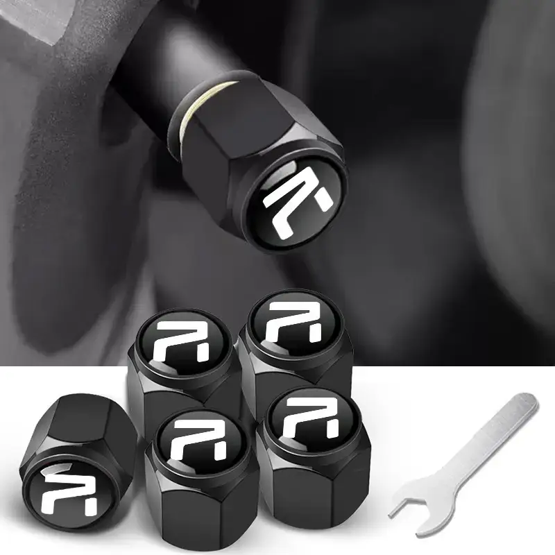 Anti-Theft Metal Tire Valve Caps for Car Use - Image 38