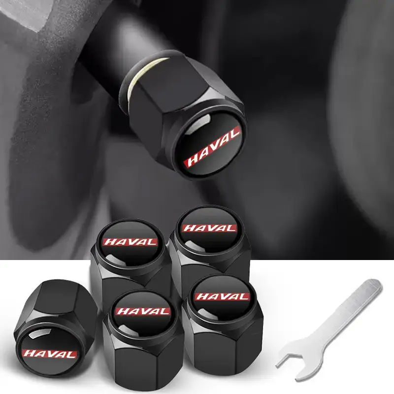 Anti-Theft Metal Tire Valve Caps for Car Use - Image 46