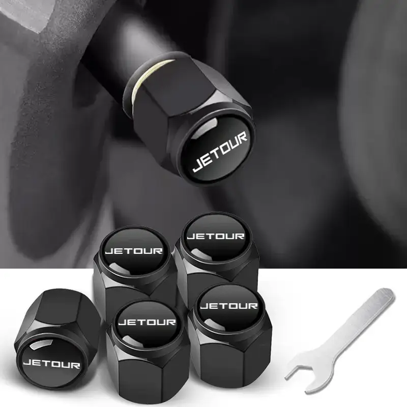 Anti-Theft Metal Tire Valve Caps for Car Use - Image 62