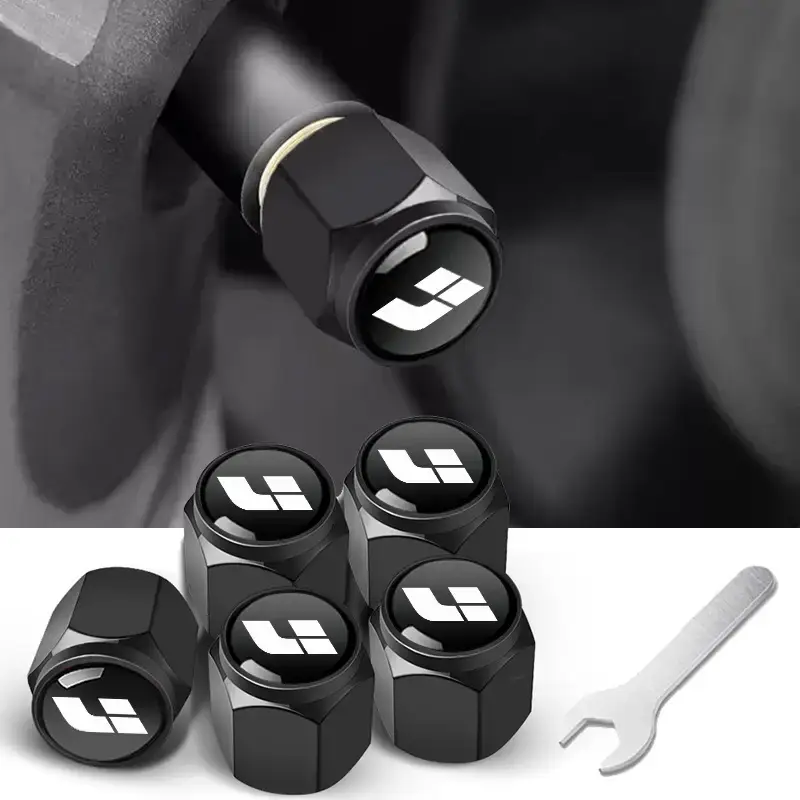 Anti-Theft Metal Tire Valve Caps for Car Use - Image 70