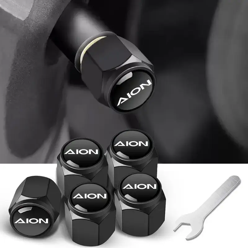 Anti-Theft Metal Tire Valve Caps for Car Use - Image 5