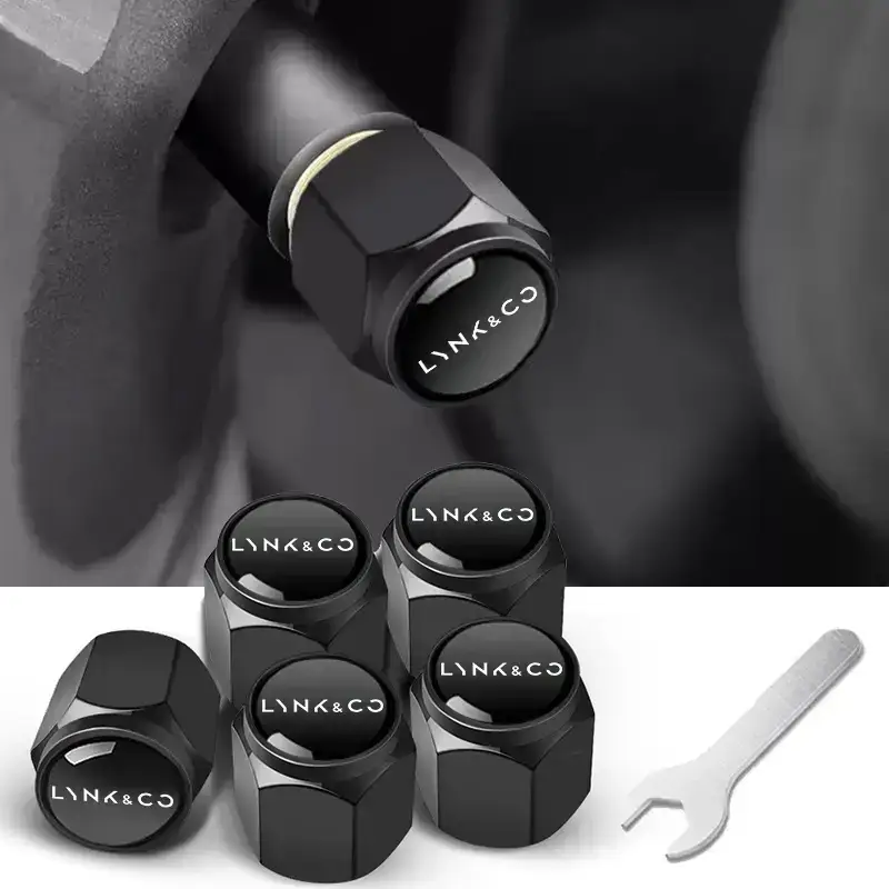 Anti-Theft Metal Tire Valve Caps for Car Use - Image 78