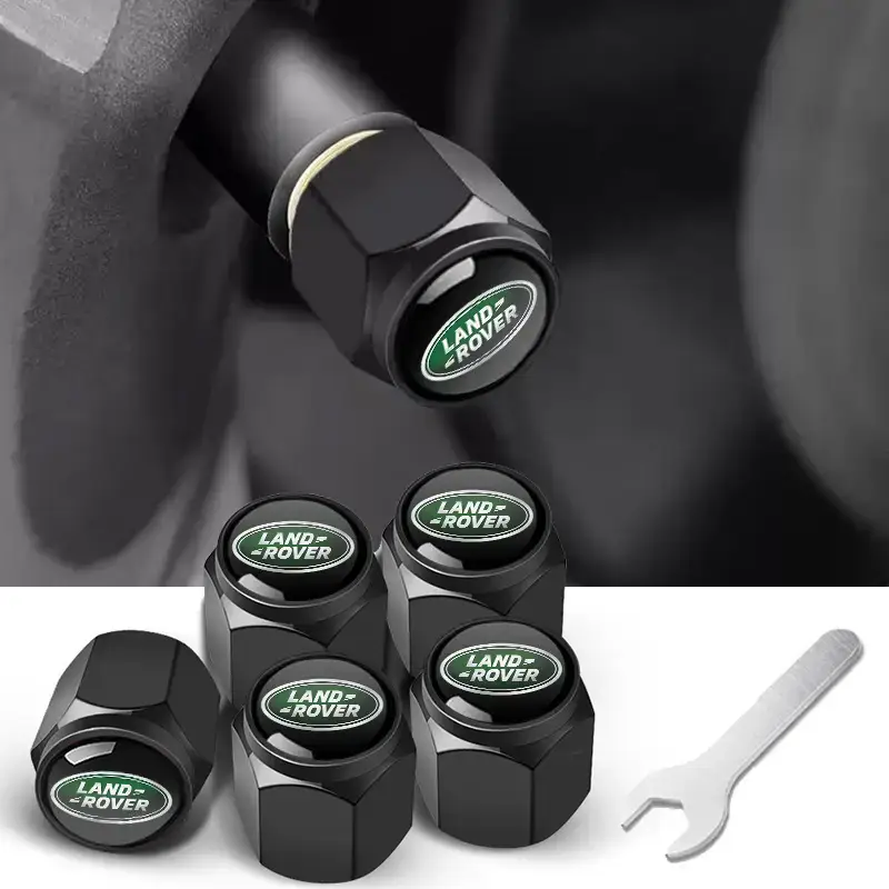 Anti-Theft Metal Tire Valve Caps for Car Use - Image 80