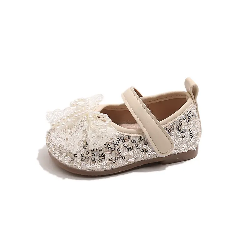 Baby Girl Princess Shoes 2025 New Spring & Fall Bow Soft Bottom Baby Toddler Shoes Non-Slip Little Girl Shoes - Image 8