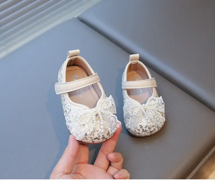 Baby Girl Princess Shoes 2025 New Spring & Fall Bow Soft Bottom Baby Toddler Shoes Non-Slip Little Girl Shoes — feature 10