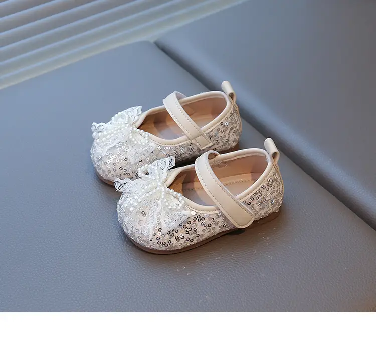Baby Girl Princess Shoes 2025 New Spring & Fall Bow Soft Bottom Baby Toddler Shoes Non-Slip Little Girl Shoes — feature 12
