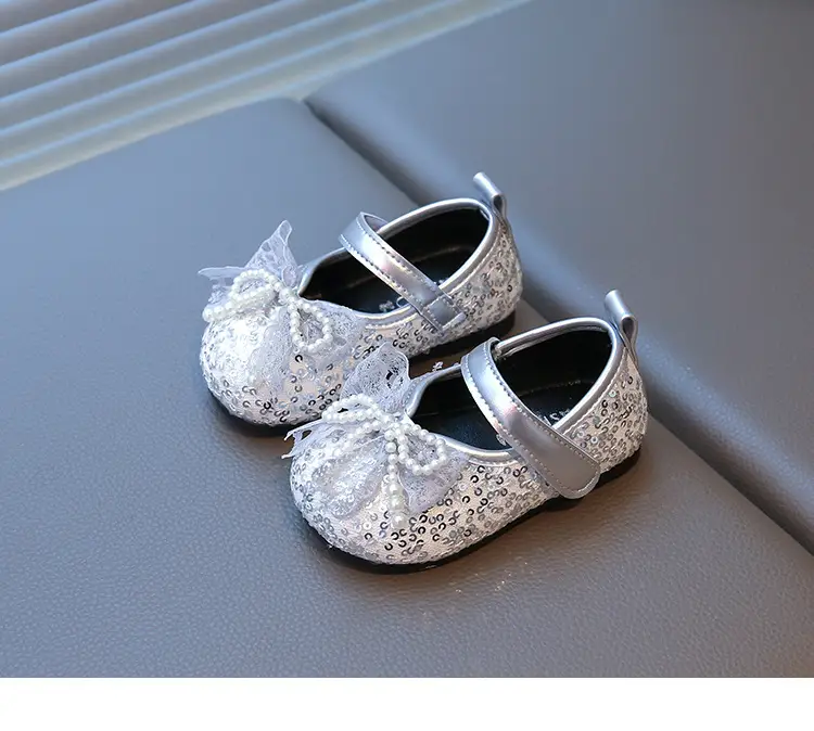 Baby Girl Princess Shoes 2025 New Spring & Fall Bow Soft Bottom Baby Toddler Shoes Non-Slip Little Girl Shoes — feature 17