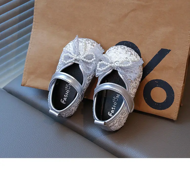 Baby Girl Princess Shoes 2025 New Spring & Fall Bow Soft Bottom Baby Toddler Shoes Non-Slip Little Girl Shoes — feature 18