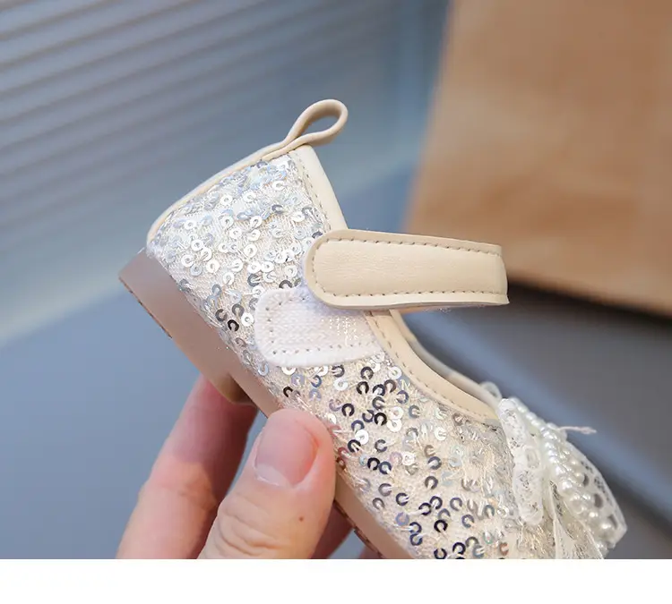 Baby Girl Princess Shoes 2025 New Spring & Fall Bow Soft Bottom Baby Toddler Shoes Non-Slip Little Girl Shoes — feature 22